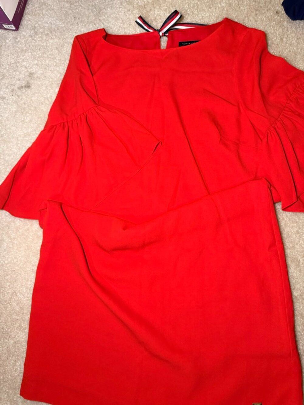 Tommy Hilfiger Red Dress Size 6 – Like New